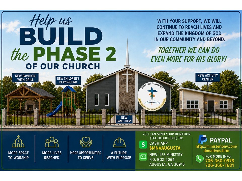 Help us build the Phase 2 of our church