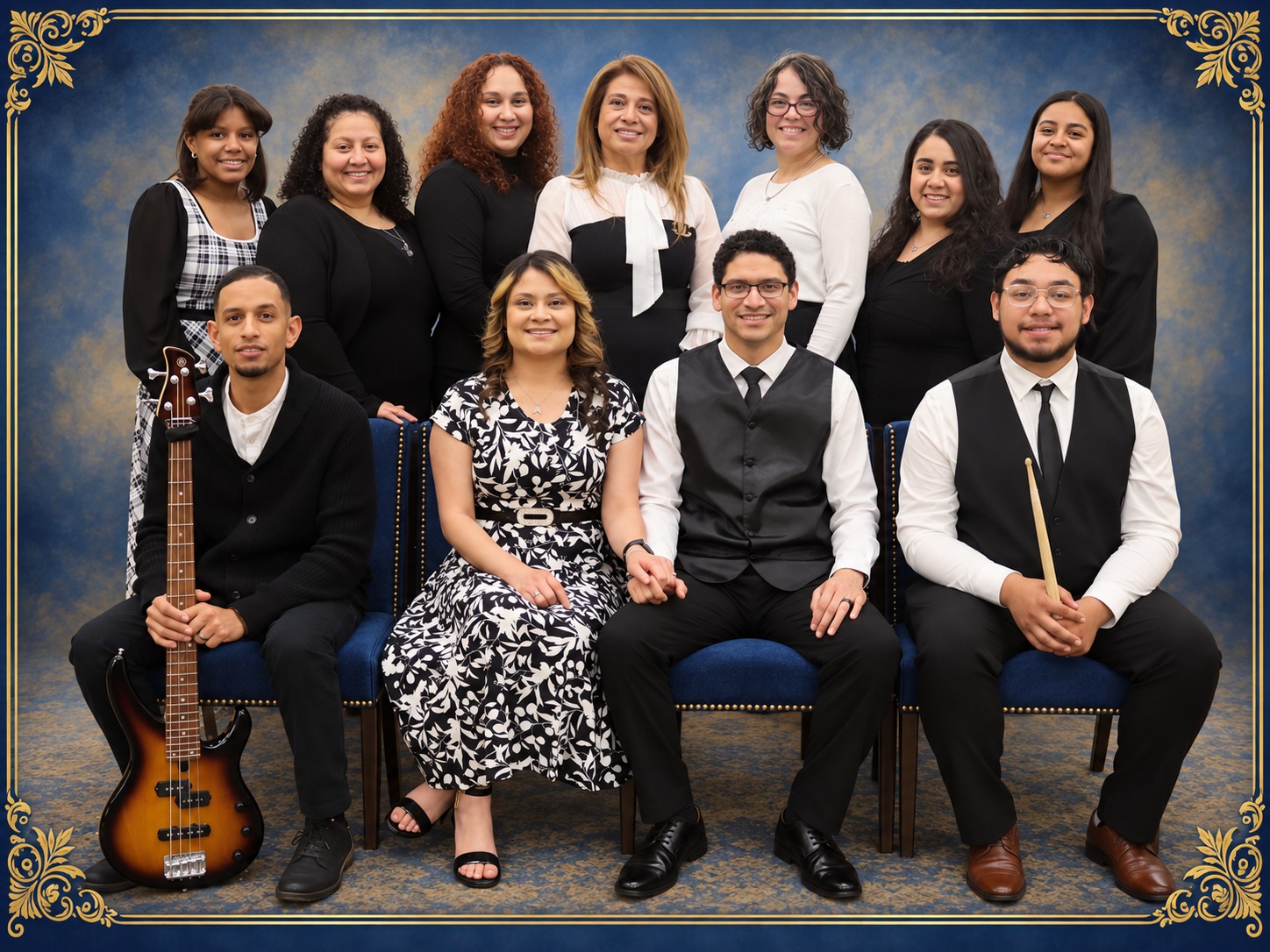 Agrupación Nueva Vida — parte del equipo que nos dirige en adoración a Dios
